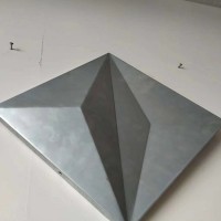 定制三角锥形金属幕墙铝单板