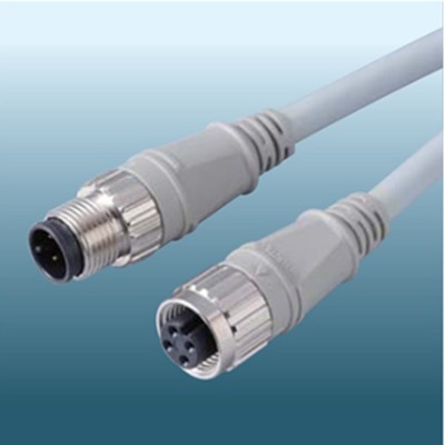 M12传感器连接器电缆-行田电缆