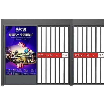 郑州安装广告平移门 广告门厂家