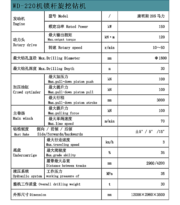 旋挖钻机