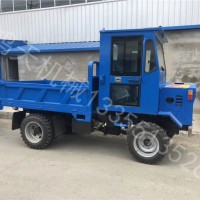 两驱四轮施工运输车 工地建筑用拉沙专用拖拉机