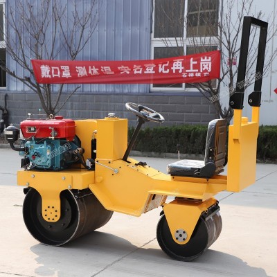 850型座驾式压路机 小型压路机 座驾
