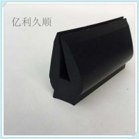 机械设备U型橡胶条 U型边缘橡胶保护条 振动筛压条生产厂家