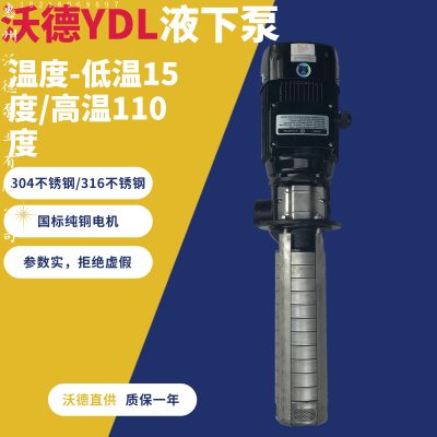 YDL2-90高温泵 多级润滑油输送泵沃