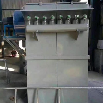 砂处理车间DMC64单机布袋除尘器工作
