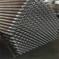 63.5三棱螺旋钻杆 金刚石钻头 矿用地质钻杆材质