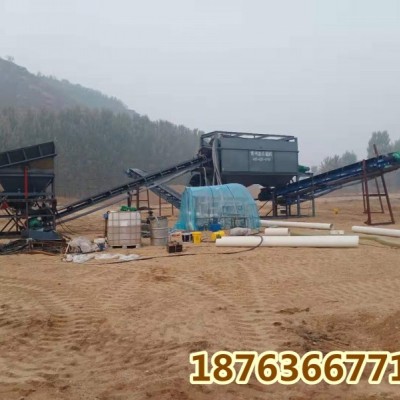 鹅卵石破碎打砂机生产线配置方案