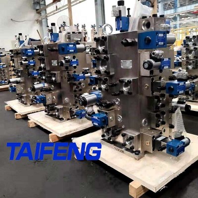山东泰丰品牌 卷板机液压系统  二通