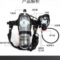 业安牌RHZKF6.8升/30Mpa正压式空气呼吸器