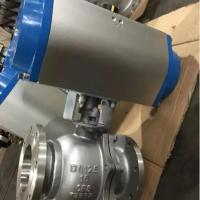 法兰气动球阀 气动球阀系列Q641F